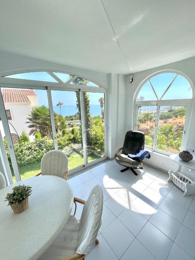 Fabulous Vacation In A 2 Bedroom Townhouse With 2 Terraces Overlooking The Sea, Suitable For 6 People 3 Swimming Pools Tennis And 200 Mts From The Sea El Faro Luaran gambar