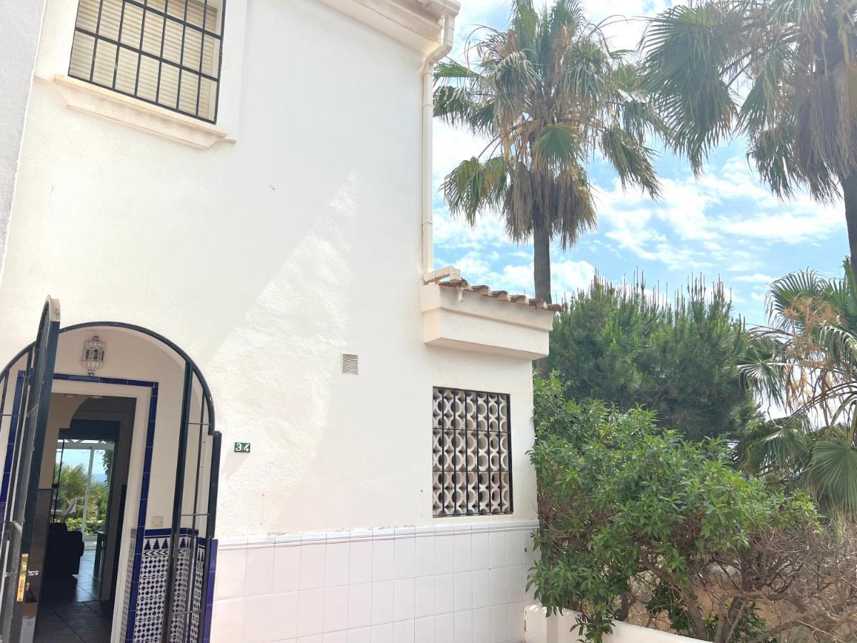 Fabulous Vacation In A 2 Bedroom Townhouse With 2 Terraces Overlooking The Sea, Suitable For 6 People 3 Swimming Pools Tennis And 200 Mts From The Sea El Faro Luaran gambar