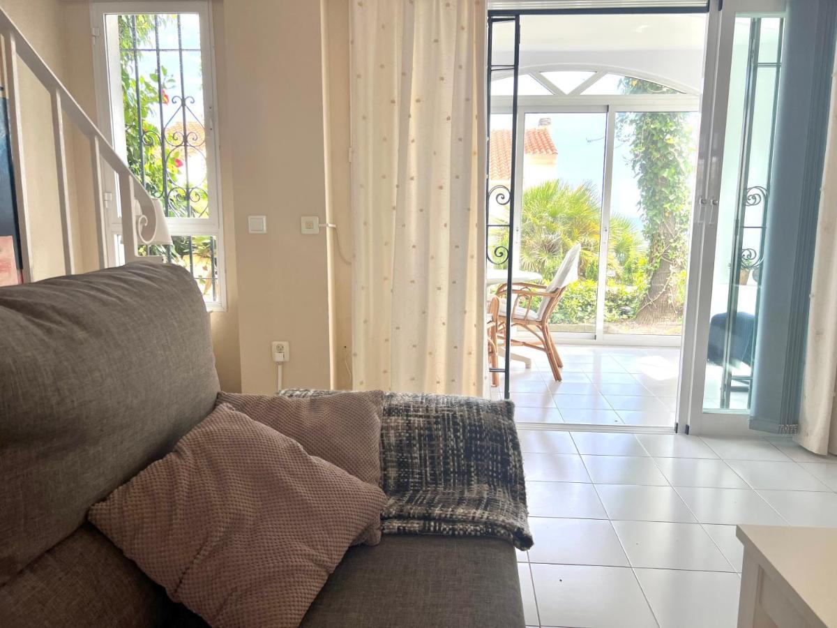 Fabulous Vacation In A 2 Bedroom Townhouse With 2 Terraces Overlooking The Sea, Suitable For 6 People 3 Swimming Pools Tennis And 200 Mts From The Sea El Faro Luaran gambar