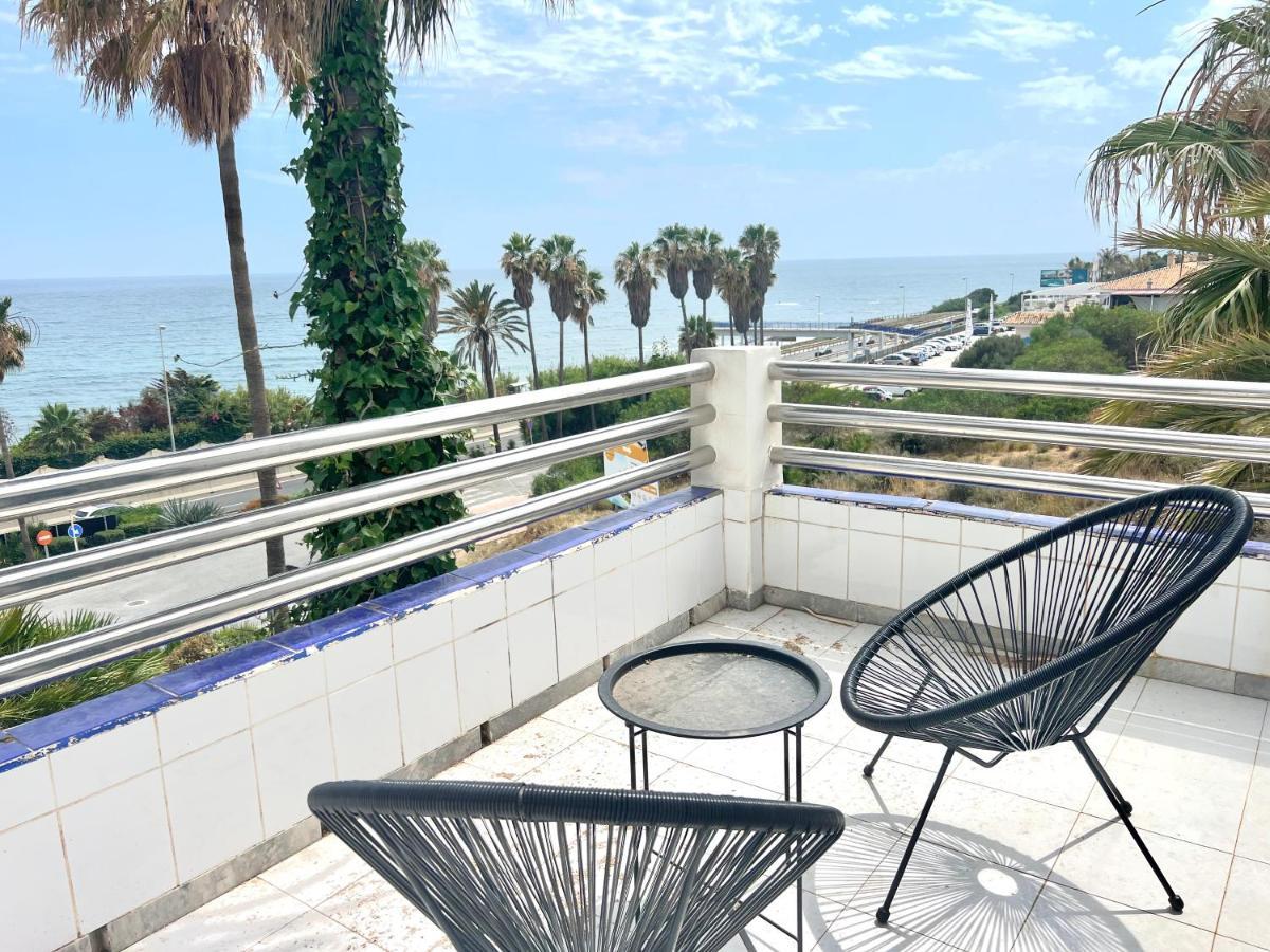 Fabulous Vacation In A 2 Bedroom Townhouse With 2 Terraces Overlooking The Sea, Suitable For 6 People 3 Swimming Pools Tennis And 200 Mts From The Sea El Faro Luaran gambar
